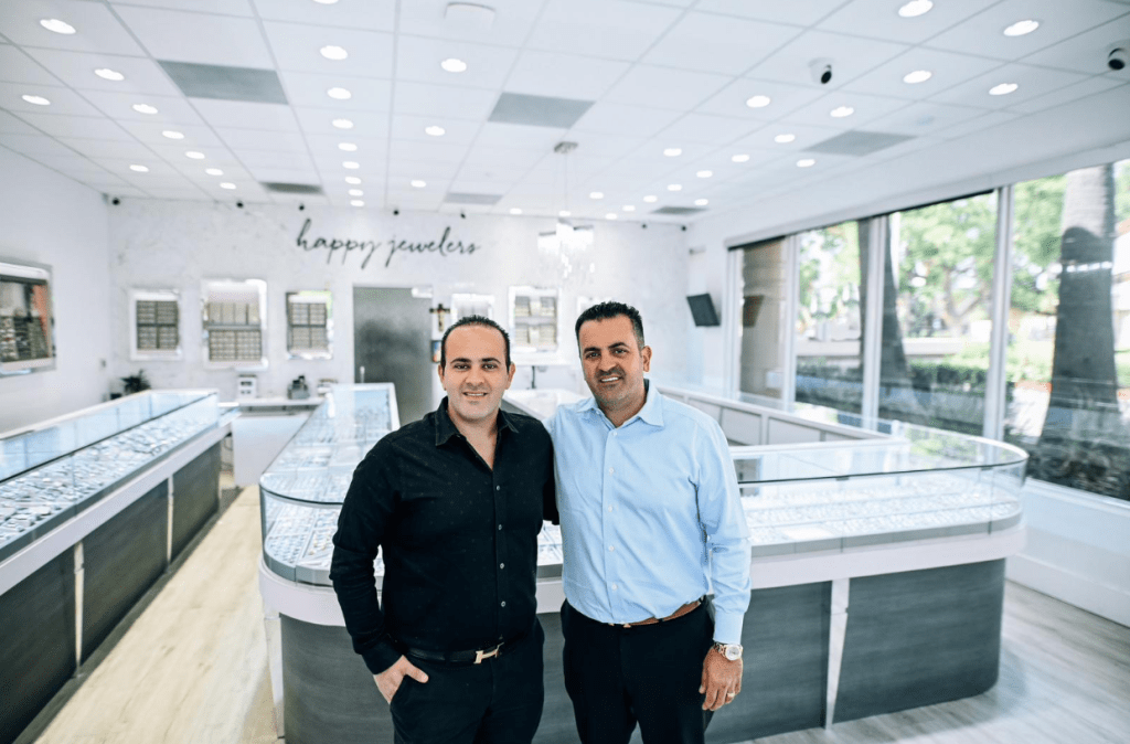 Happy Jewelers Current Owners Gabe & Danny Arik